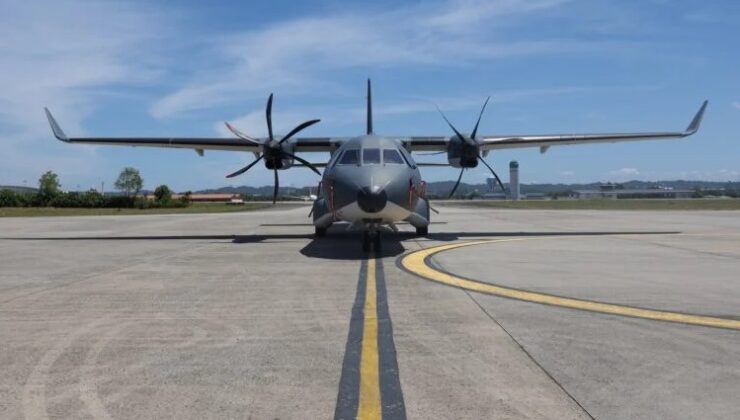 Brunei’ye C295 nakliye uçağı teslimatı