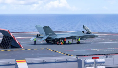 Çin uçak gemisine beşinci nesil savaş uçağı