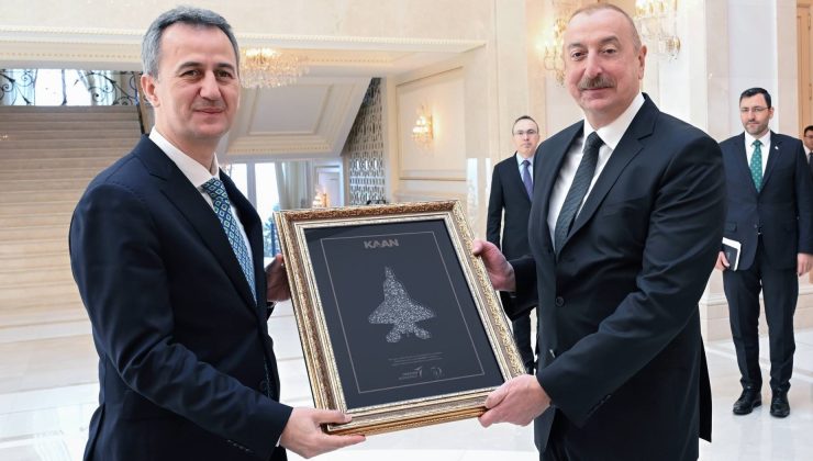 İlham Aliyev, Savunma Sanayii Başkanı Görgün’ü Kabul Etti