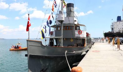 TCG Nusret Müze Gemisi Ege ve Akdeniz Limanlarında Ziyarete Açılacak