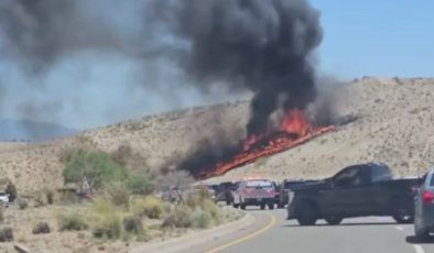 ABD’ye Ait Askeri Uçak New Mexico Eyaletinde Düştü