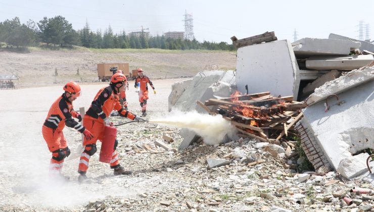 TSK’dan İnsani Yardım Tatbikatı