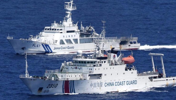 Çin Sahil Güvenlik Gemileri, Japon Kara Sularını İhlal Etti