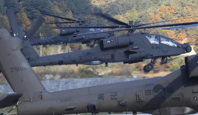 Güney Kore Apache Anlaşmasıyla Helikopter Filosunu İkiye Katlıyor