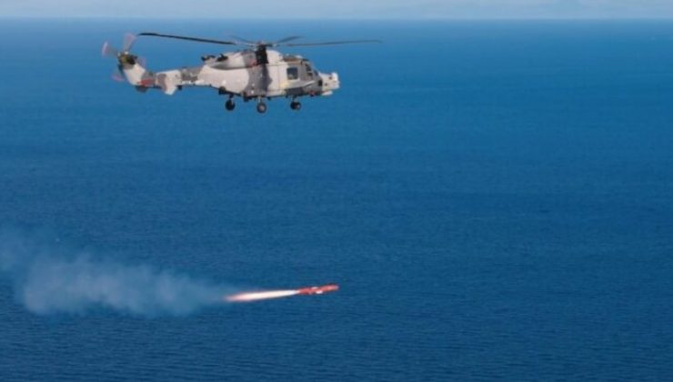 İngiltere, Wildcat Helikopterinden Fırlatılan Sea Venom Füzesiyle Gücünü Gösterdi