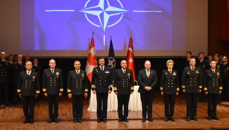 NATO Daimi Deniz Görev Grubu-2’nin Komutası Türkiye’ye Geçti