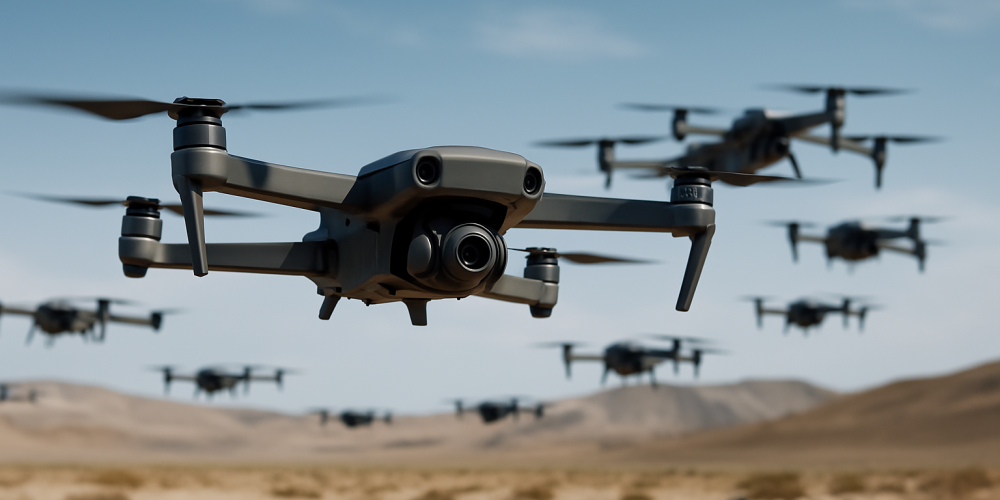 Çin'in Kamikaze Drone Sürüleri Sınırda: Hedefe Kilitli 48 İHA Tek Seferde Havalanıyor!