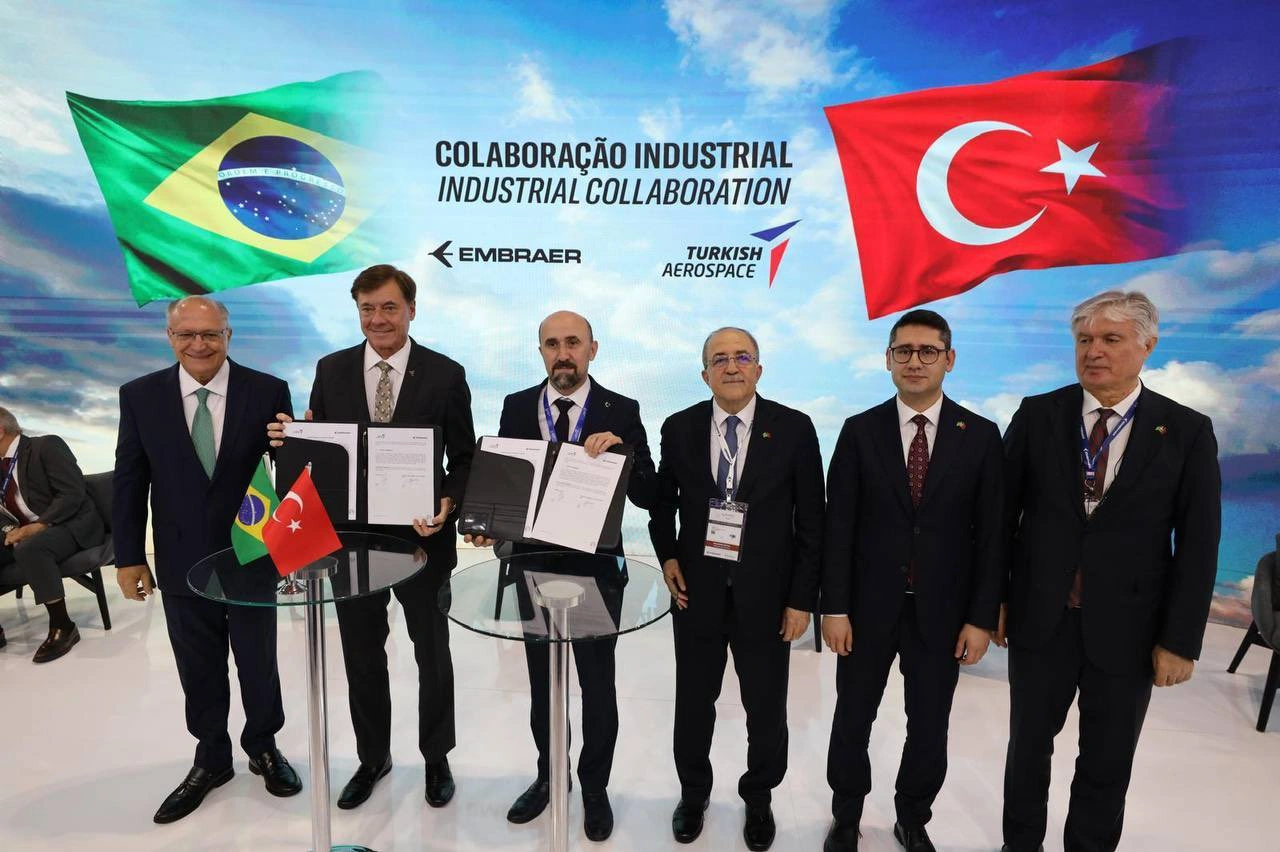 TUSAŞ Brezilyalı Embraer İle İş Birliği Yaptı
