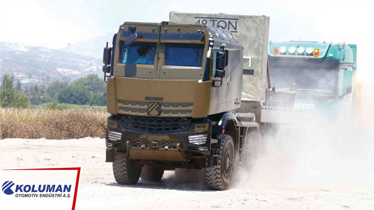 DERMAN 8x8 Sahada! Türk Ordusunun Yeni Lojistik Devi